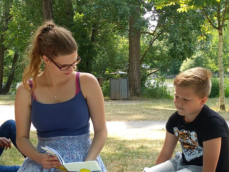 Mentorin und Mentee