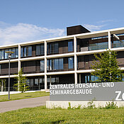 Z6-Hörsaalzentrum der Uni Würzburg am Hubland-Campus. Foto: Robert Emmerich