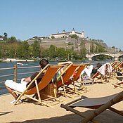 Stadtstrand Würzburg. Foto Robert Emmerich